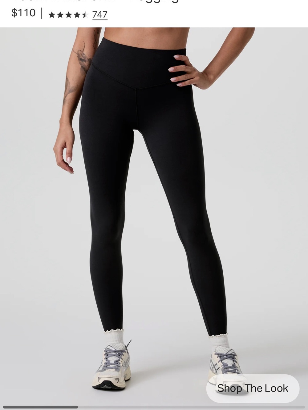 Vuori High-Waist Black Performance Leggings